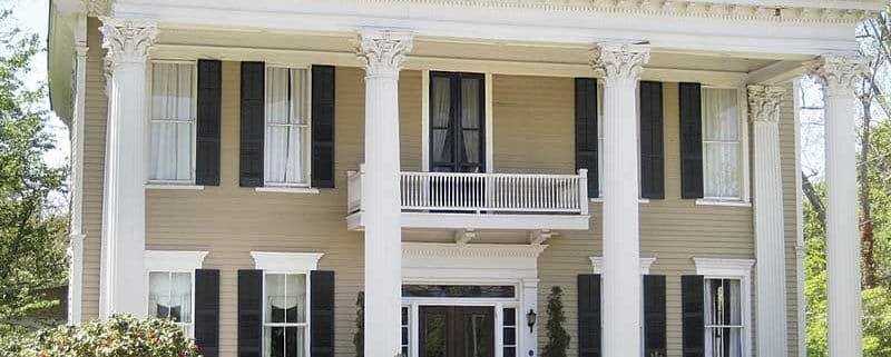 historic home front view